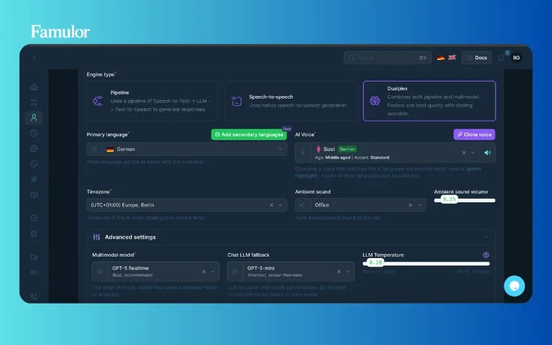 Famulor AI Assistent 