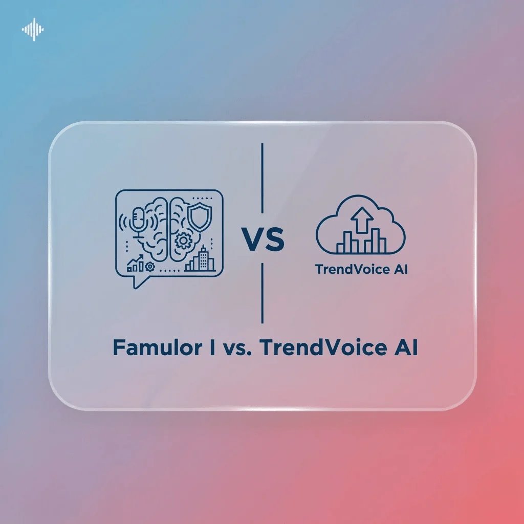 Famulor AI vs. TrendVoice : comment choisir le meilleur agent téléphonique par IA