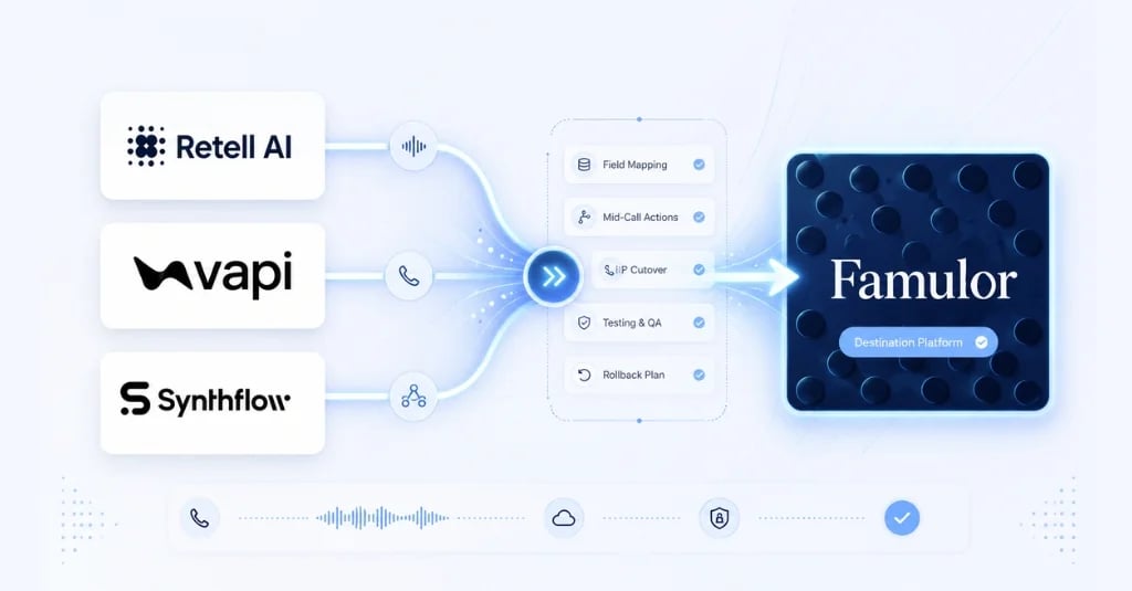Migrating Retell AI, Vapi, and Synthflow: The Enterprise Playbook for Switching Voice AI Platforms