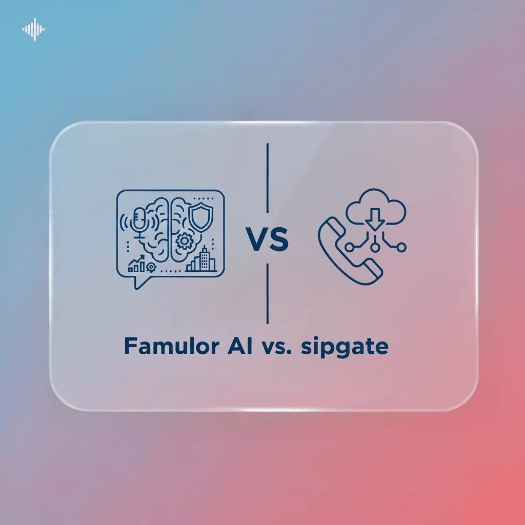 Famulor AI vs. sipgate: A Comprehensive Comparison of Telephony Solutions