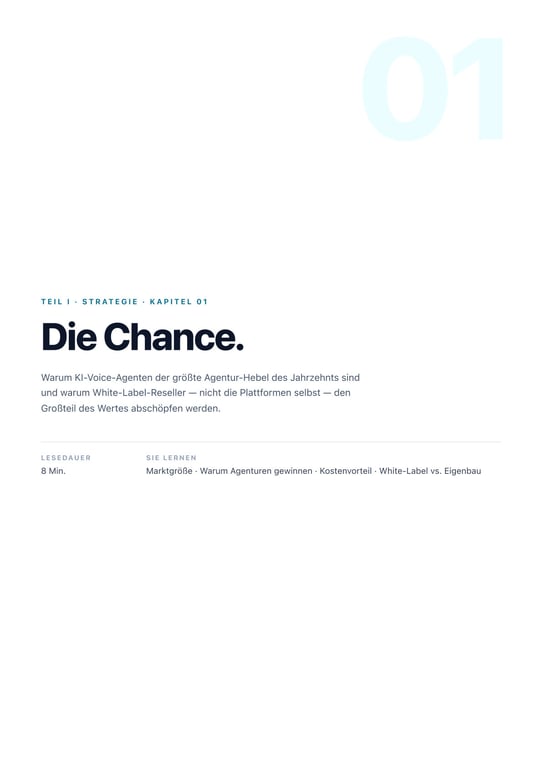 Kap. 01 · Die Chance