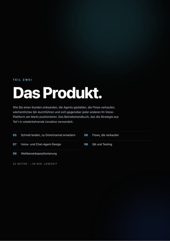 Teil II · Das Produkt