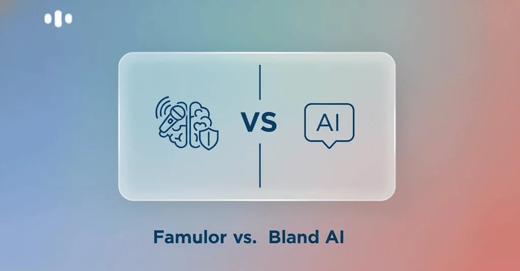 Famulor vs. Bland AI (2025): Die ultimative KI-Telefonie-Plattform finden