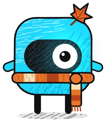 Famulor mascot: Autumn, Stands