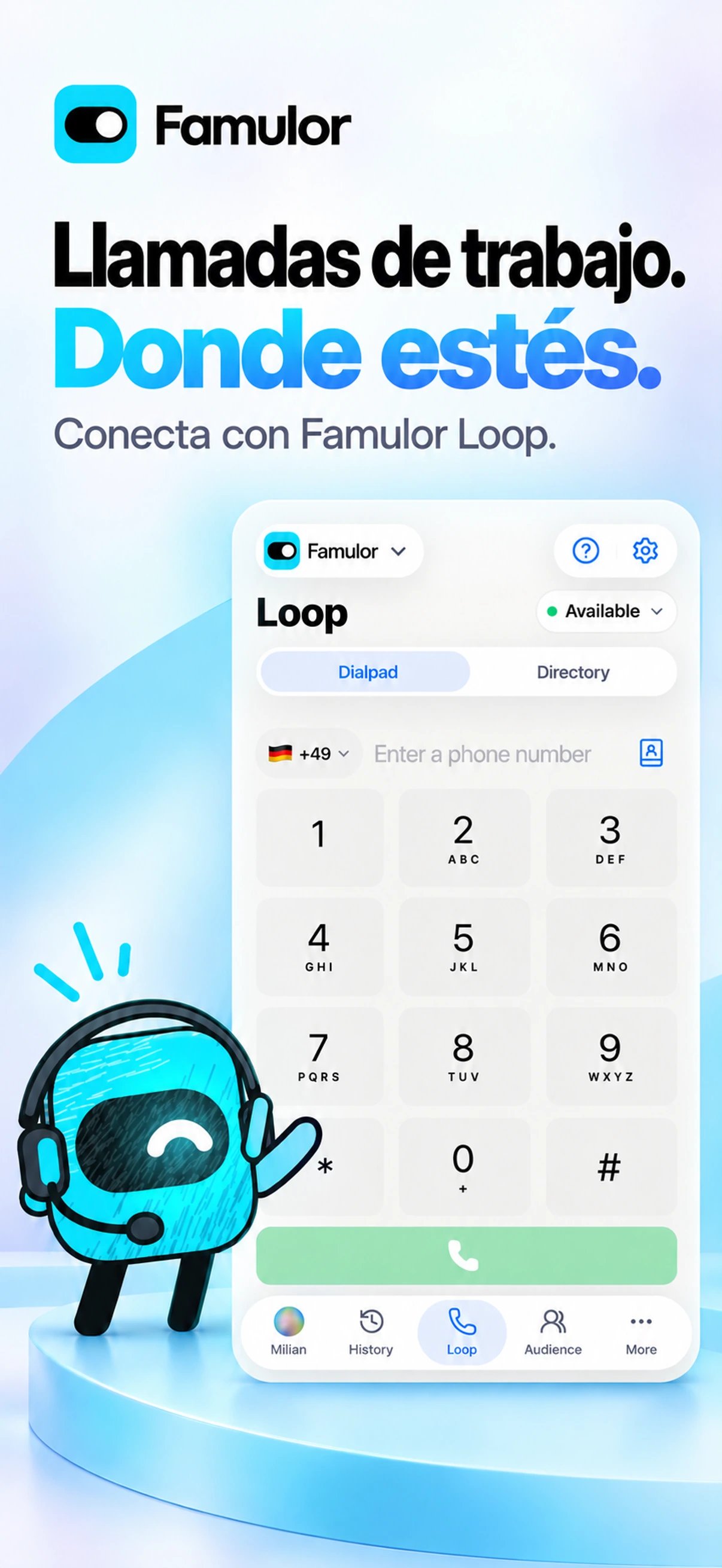 Llamadas con Loop