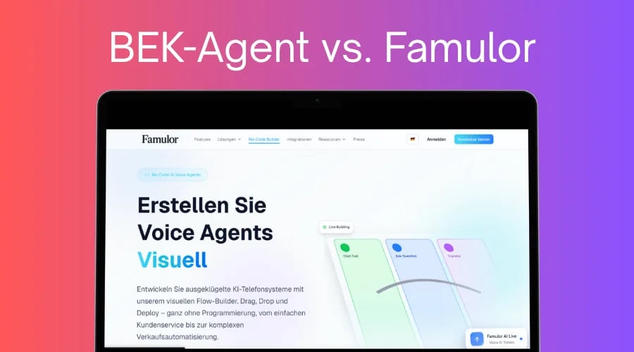 Famulor AI vs. BEK-Agent.de: Choosing the Right AI Telephony Solution for Your Business