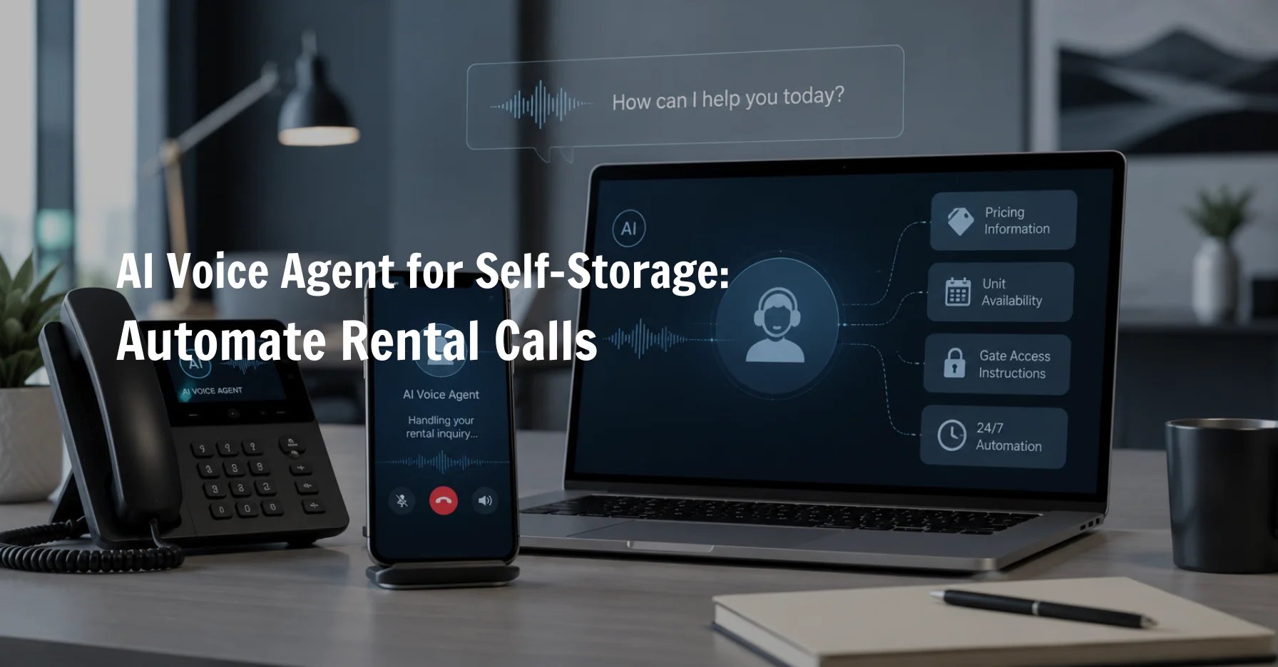 AI Voice Agent voor self-storage: Automatiseer je verhuurgesprekken
