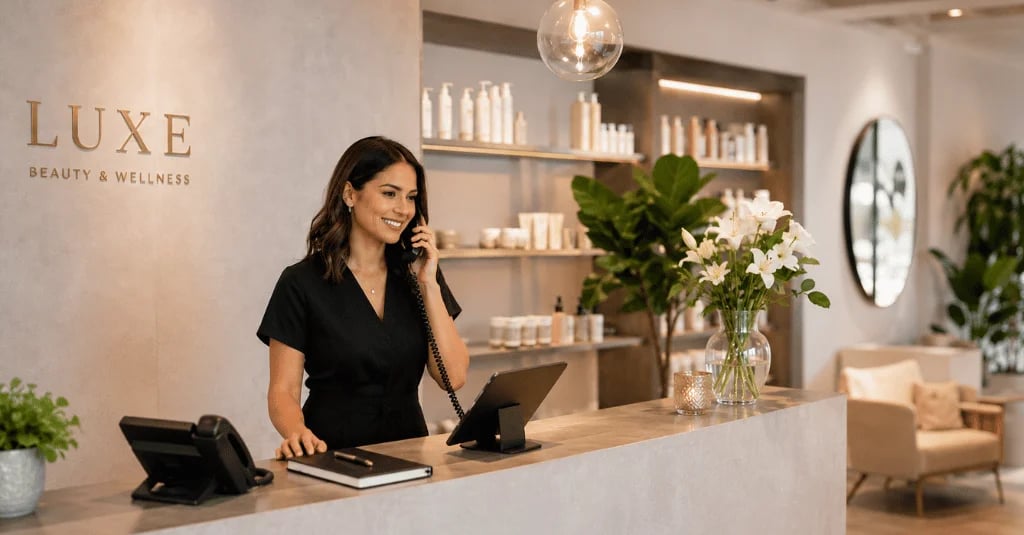 AI-voice-agent voor schoonheidssalons en spa's in 2026