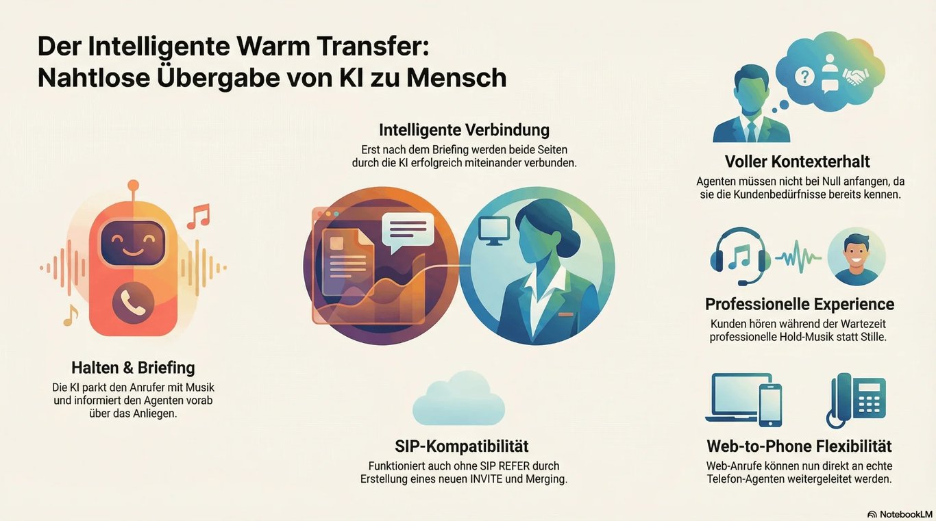 ki assistent telefon und web weiterleitung