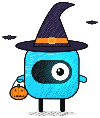 Famulor mascot: Halloween, Stands