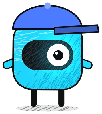Famulor mascot: Cap, Stands