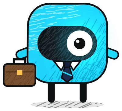Famulor mascot: Business, Stands