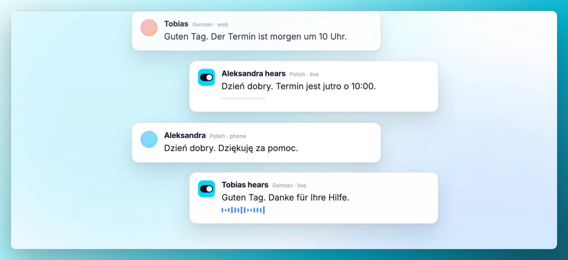 Live gespreksvertaling met Famulor Translate