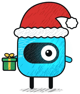 Famulor mascot: Christmas, Stands