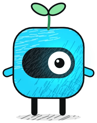 Famulor mascot: Sprout, Stands