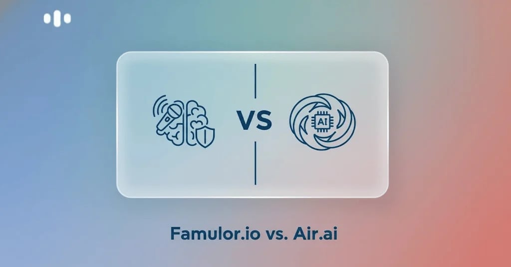 Famulor versus Air.ai: Een vergelijking voor 2025