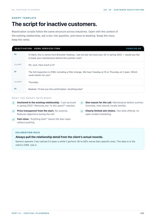 Ch. 19 · Reactivation script