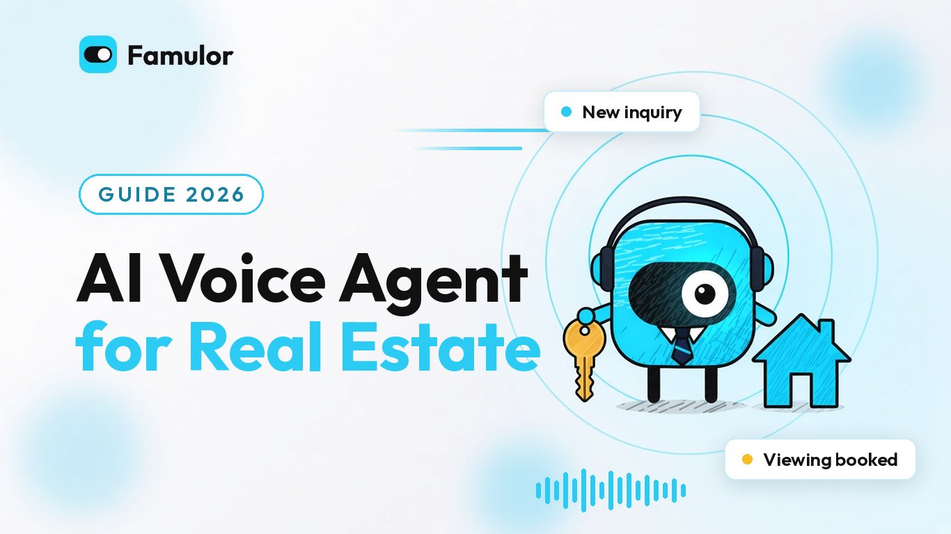 AI Voice Agent for Real Estate: Answer Every Lead and Book More Viewings
