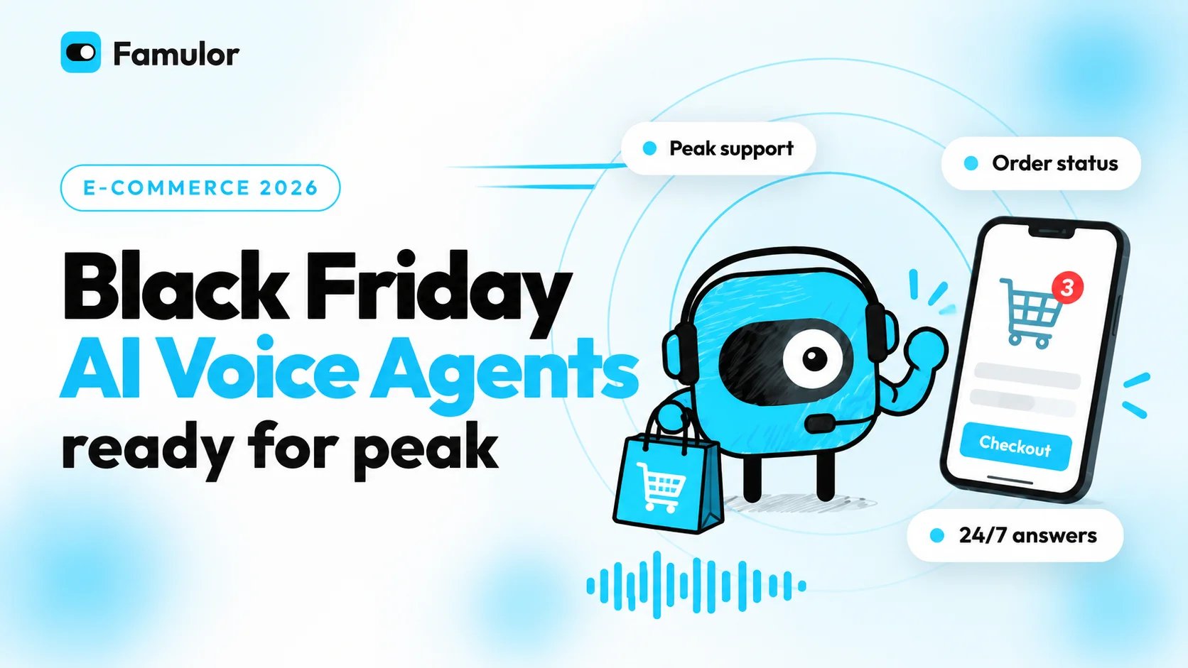 Black Friday 2026: Maak je AI-voice-agents klaar voor de topdrukte
